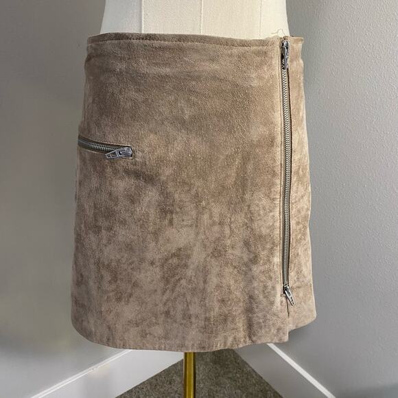 BLANKNYC Leather Mini Skirt Size 27 - Picture 1 of 6